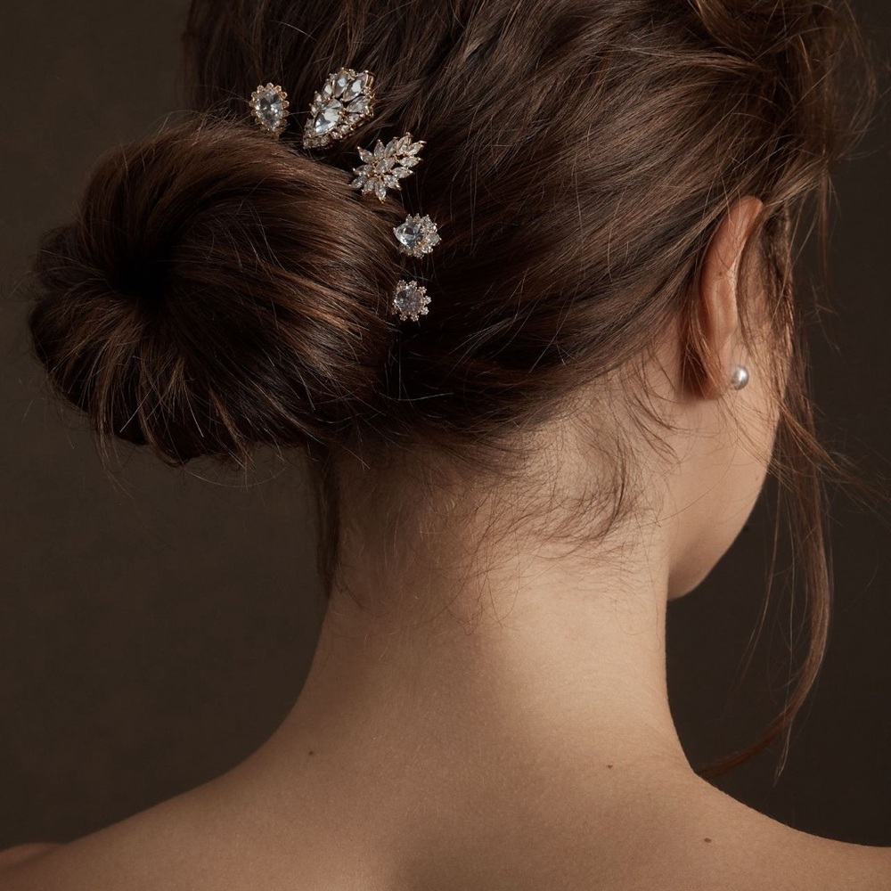 Robine hair pin set, used for my wedding. Beautiful! Sold out online anthro!